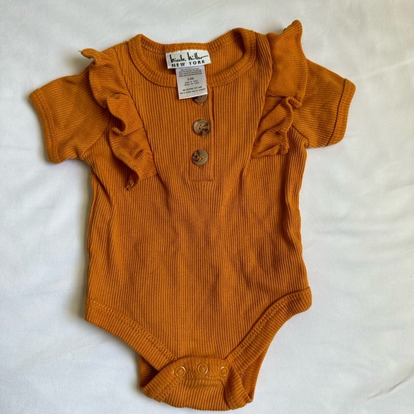 Baby Girl Fall Onesies 0-3 Months (3 pack) - Picture 5 of 6